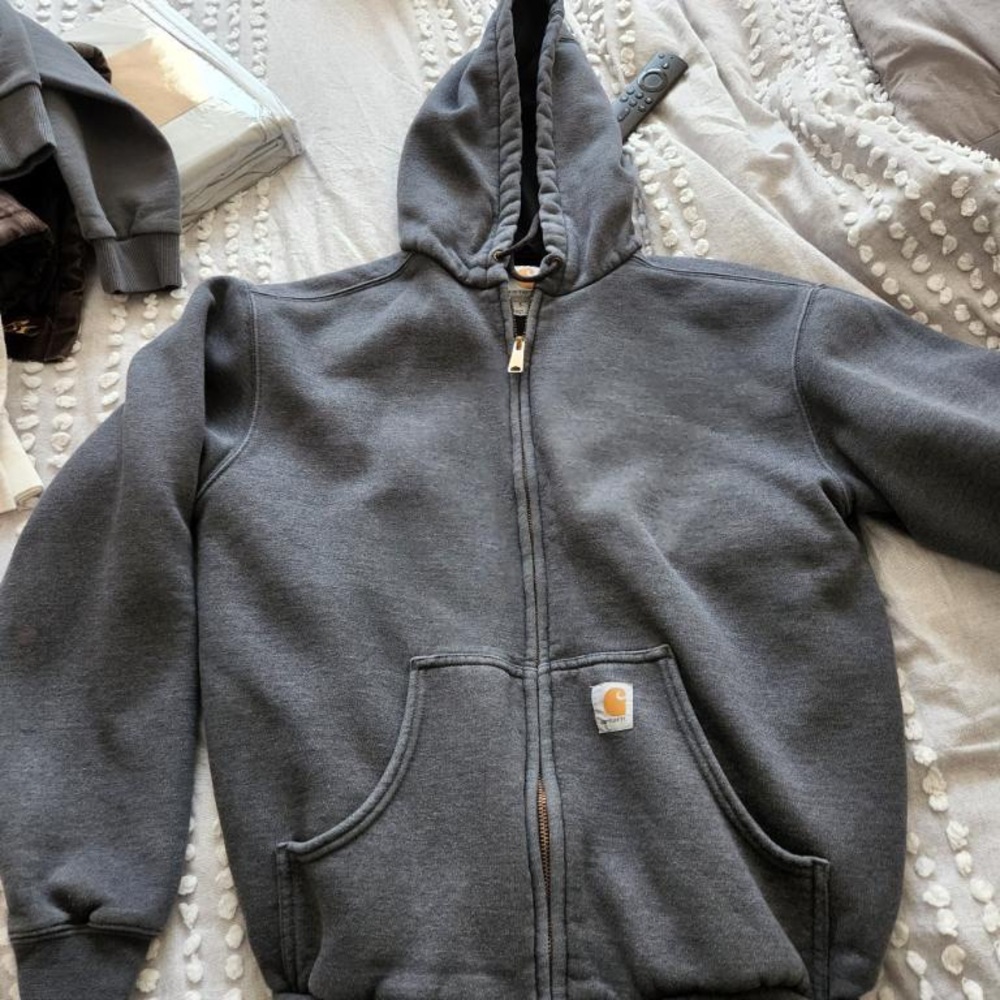 Carhartt mens heavy thermal lined sweatshirt
